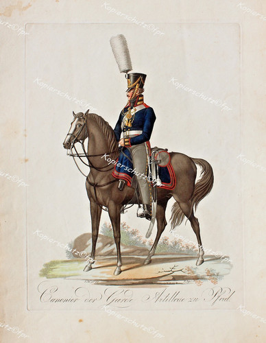 Jügel prussia uniform gunner - prussia,