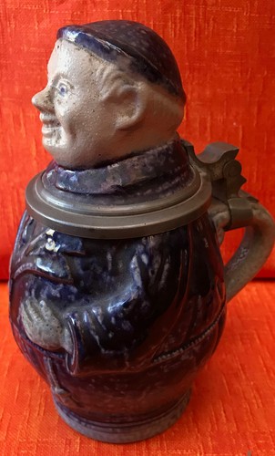 Chope anthropomorphe barbotine - anthropomorphe,