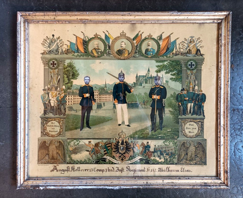 Chromolithographie 1890 - *,
