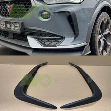 Cadres d'aération noirs mat pour pare-chocs avant Cupra Formentor ABS mat