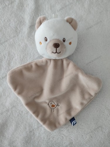 Doudou plat sucre - plat, ours
