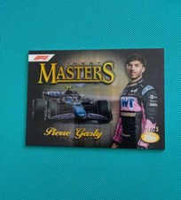 carte topps F1 Finest 2024 Formula 1 Insert Pierre Gasly Masters /25 Black