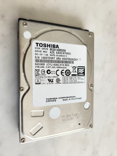 Disque dur toshiba mq01abb200 - toshiba,