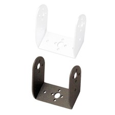 1 support de poutre oblique en métal en forme de U pour bras de