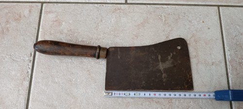 Ancien hachoir couperet - ancien,
