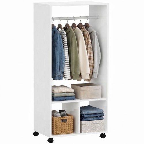 Homcom armoire rangement - armoire,