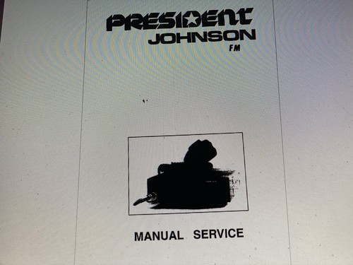 President johnson radio - johnson, fm