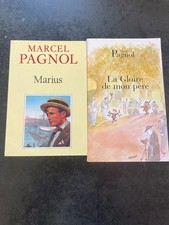 2 Livres: Marius et La gloire de mon père de Marcel Pagnol