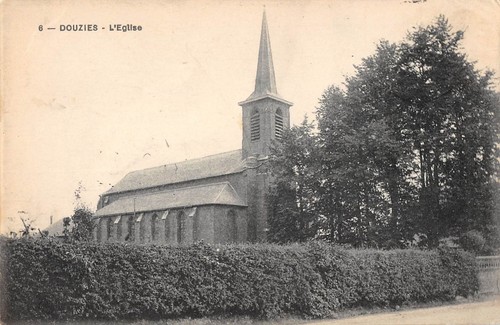 Cpa douzies eglise - cpa,