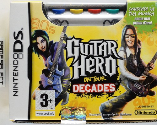 Guitar hero tour - guitar, decades