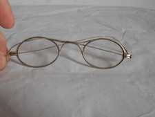 Montures de lunettes vintage début 1900 seules lunettes ovales français