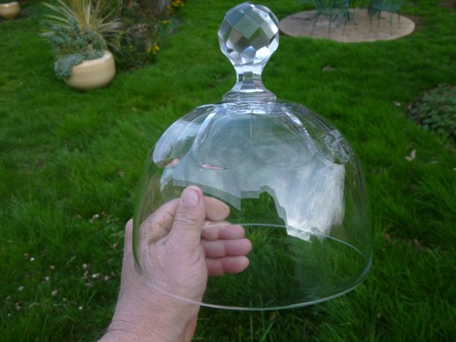 Jolie cloche cristal blanc - cloche,