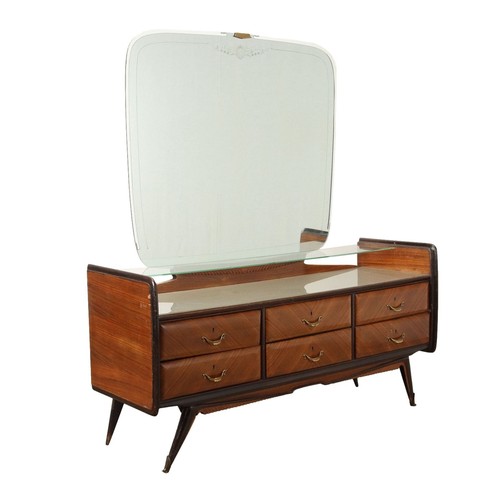 Commode vintage plaquée - commode,