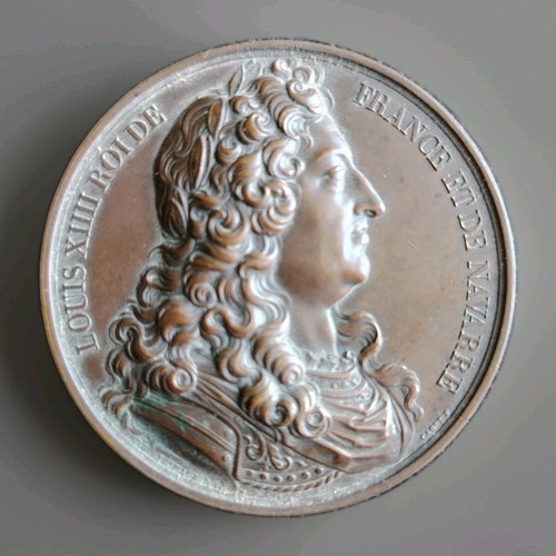 Belle médaille louis - de, xiv