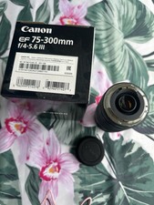 Canon EF 75-300mm f/4-5.6 III Objectif