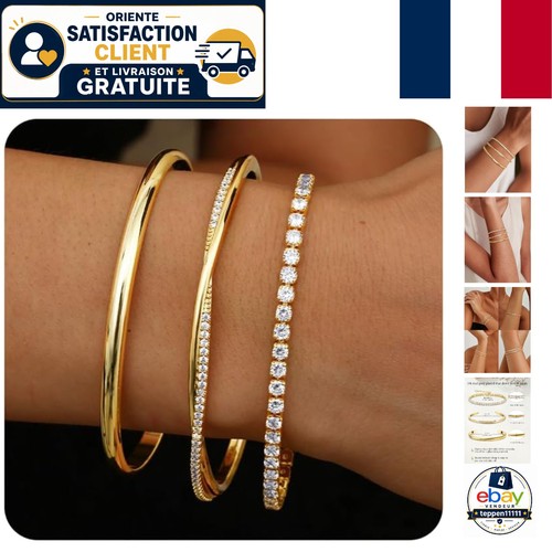 Set bracelets joncs - de,