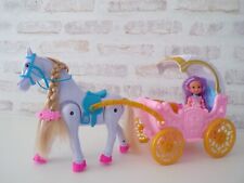 Carrosse de princesse électrique avec poupée (J7) - TBE