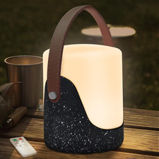 RBG Lampe D'Extérieur Sans Fil 8 Couleurs À Intensité Variable Avec Télécommande