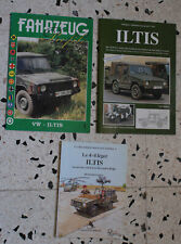 3 livres: VW ILTIS - volkswagen  183 - Bombzrdier Iltis