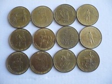 LOT DE 12 JETON TOTAL