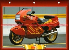 BMW K1 1000 1989-1993 Fiche