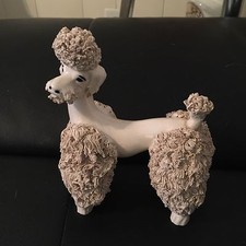 Poodle Porcelain Figurine