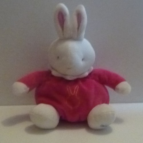 Doudou lapin klorane blanc - doudou,
