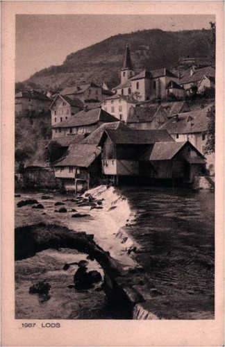 Cpa lods vue du village - -,