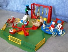 Lot playmobil : jeux, jardin