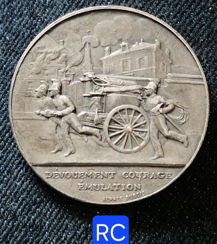 Belle médaille argent - médaille,