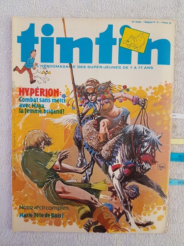 Tintin 187 79 hyperion - n°187, 6/4/79