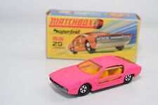 A94 1:64 3 INCH MATCHBOX SUPERFAST 20 LAMBORGHINI MARZAL PINK MIB