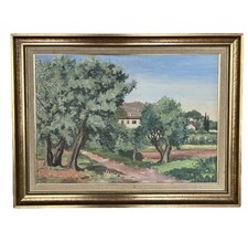 Tableau huile sur panneau de