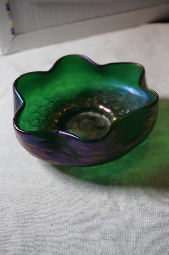 Coupelle baguier verre