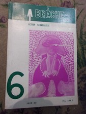 La Brèche N° 6 Action surréaliste José Pierre Joyce Mansour Malcom de Chazal