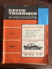 Revue technique MATRA M 530