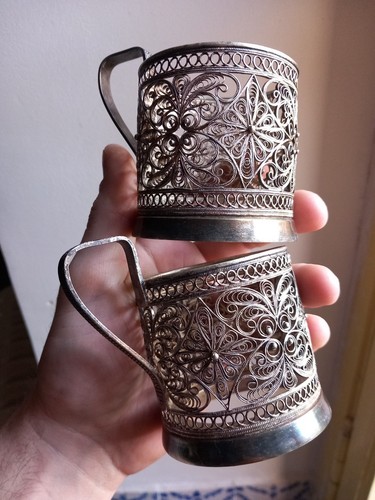 Paire porte gobelets tasse - porte,
