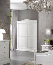 ARMOIRE LAQUÉE BLANCHE À