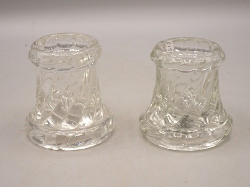 Paire petits bougeoirs en - paire,