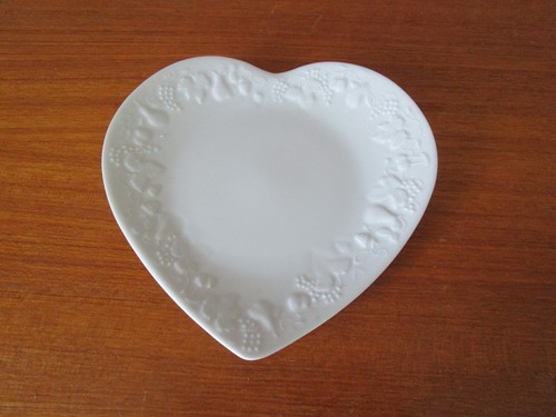 Assiette coeur limoges - assiette,