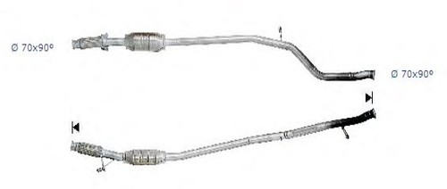 Catalyseur neuf gamme premium - neuf,