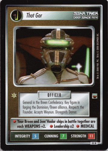 Star trek ccg - ccg, thot