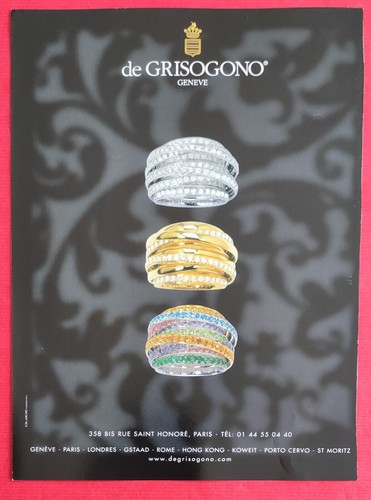 Publicité presse bijoux - publicité,