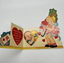 VTG Diecut Valentines Day
