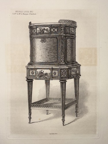 Secretaire louis xvi hertford - secretaire,
