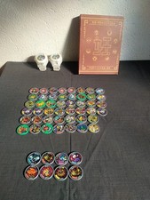 Lot 54 Médaillons Yokai Watch Dont 8 Holo + Classeur + 2 Montres Liv Offerte !!!