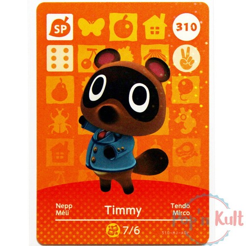 Carte amiibo animal crossing - carte,