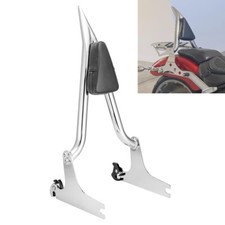 24"Chrome Backrest Sissy Bar