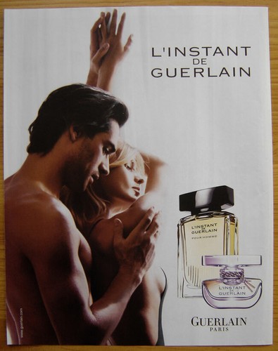 Publicité papier parfum - publicité,