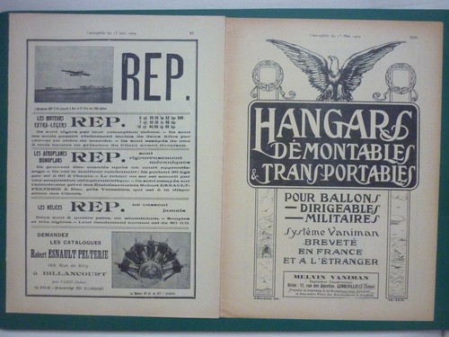 1909 pub melvin vaniman - vaniman, hangar